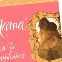 Your Love Has Lasted My Lifetime Spanish-Language Birthday Card for Mom