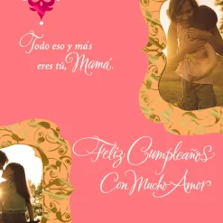 Your Love Has Lasted My Lifetime Spanish-Language Birthday Card for Mom