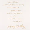 Your Love Is a Blessing Romantic Birthday Card