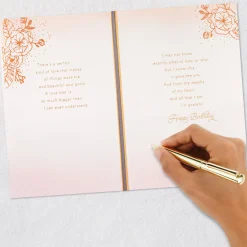 Your Love Is a Blessing Romantic Birthday Card