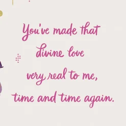 Your Love Is a Testament to God's Love Birthday Card for Mom