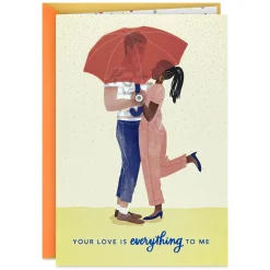 Your Love Is Everything to Me Romantic Card