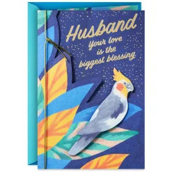 Your Love Is the Biggest Blessing Birthday Card for Husband