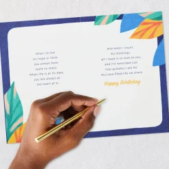 Your Love Is the Biggest Blessing Birthday Card for Husband