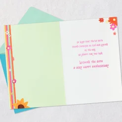 Your Love Just Grows Anniversary Card for Couple
