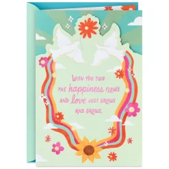 Your Love Just Grows Anniversary Card for Couple