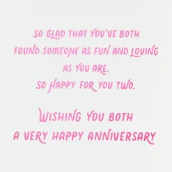 Your Love Just Grows Anniversary Card for Couple