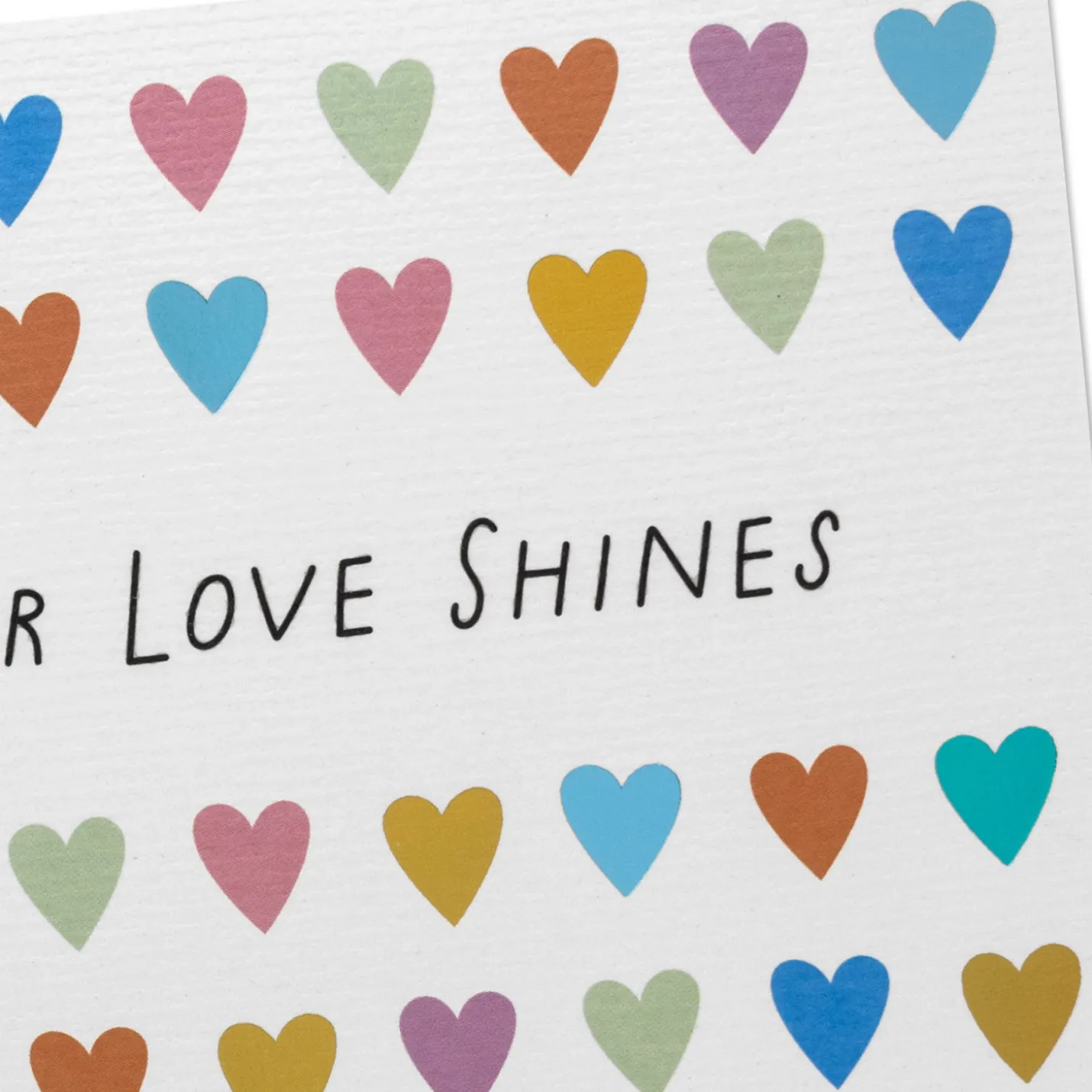 Your Love Shines Anniversary Card