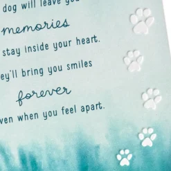 Your Love Will Never End Sympathy Card for Loss of Dog