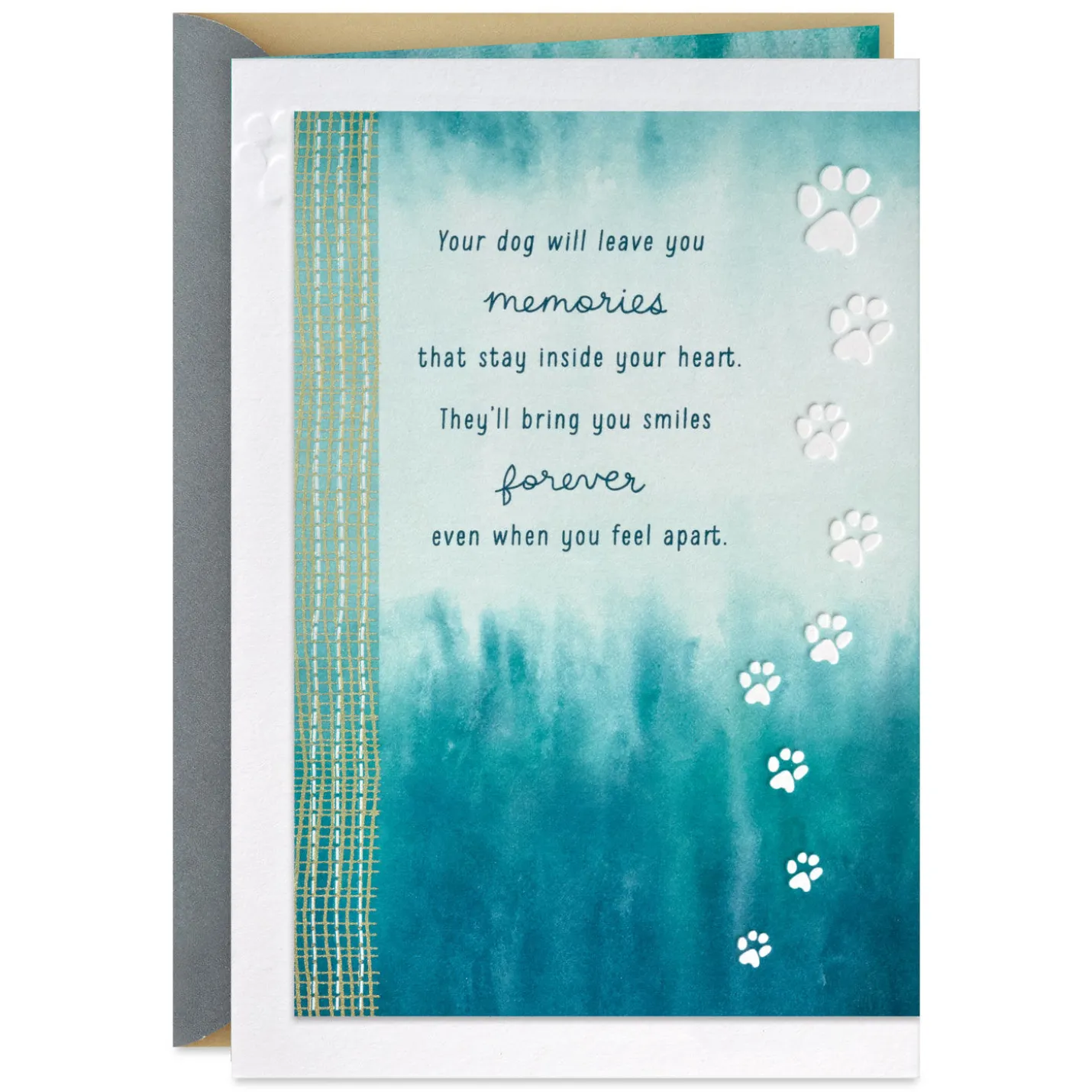 Your Love Will Never End Sympathy Card for Loss of Dog