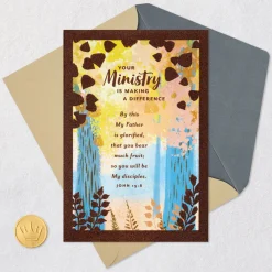 Your Ministry Is Making a Difference Religious Thank You Card