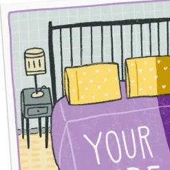 Your Side, My Side Funny Anniversary Card