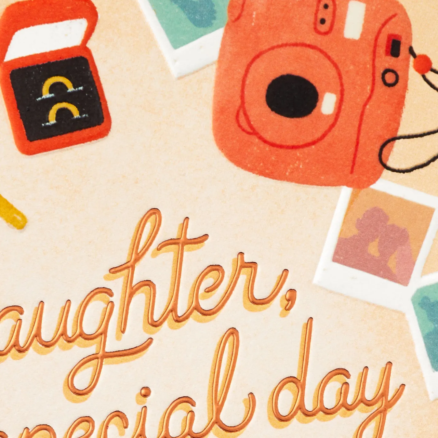 Your Special Day Is Here Wedding Card for Daughter