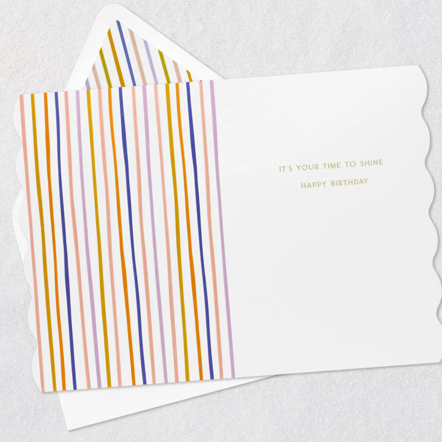 Your Time to Shine Birthday Card for Sister