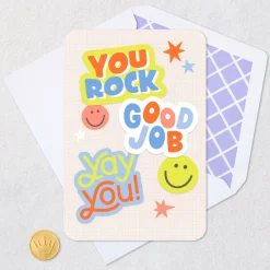 You Rule at School Congratulations Card for Kids