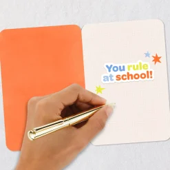 You Rule at School Congratulations Card for Kids