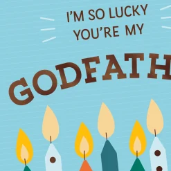 Your Wishes and Support Mean So Much Birthday Card for Godfather
