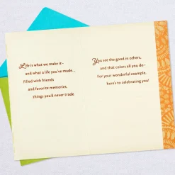 Your Wonderful Example 90th Birthday Card