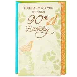 Your Wonderful Example 90th Birthday Card