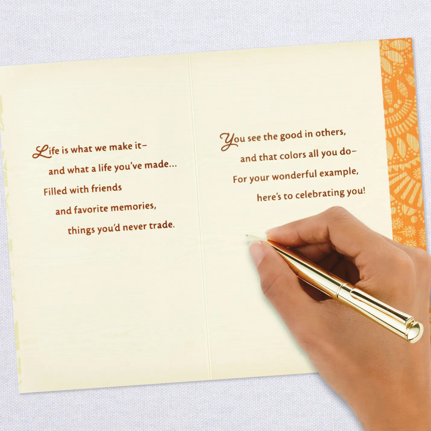 Your Wonderful Example 90th Birthday Card