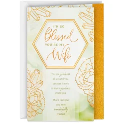 You See Goodness All Around You Romantic Birthday Card for Wife