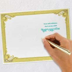 You Still Look Like a Million Bucks Funny Birthday Card