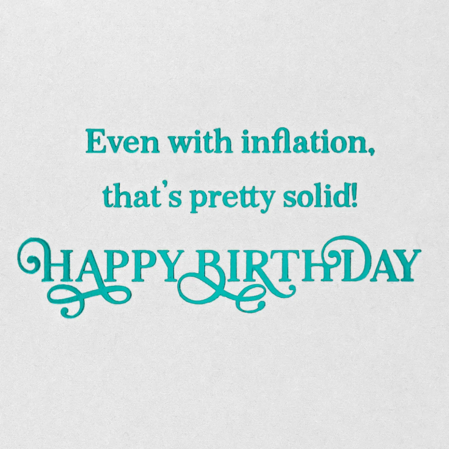 You Still Look Like a Million Bucks Funny Birthday Card