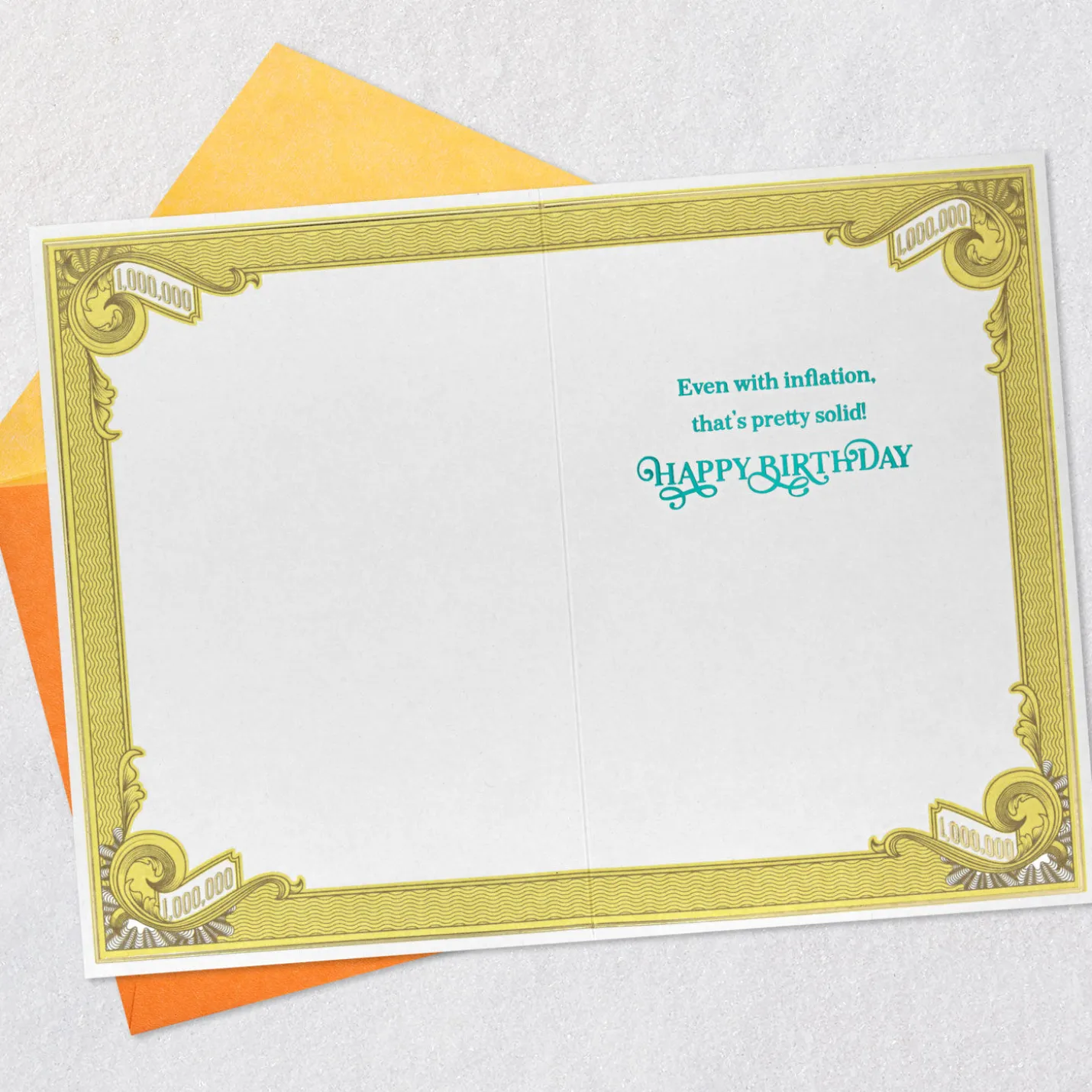 You Still Look Like a Million Bucks Funny Birthday Card