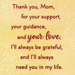 You've Always Been There for Me Birthday Card for Mom