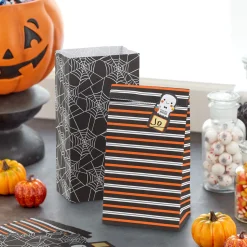 You've Been Booed 30-Pack Halloween Paper Goodie Bags With Stickers