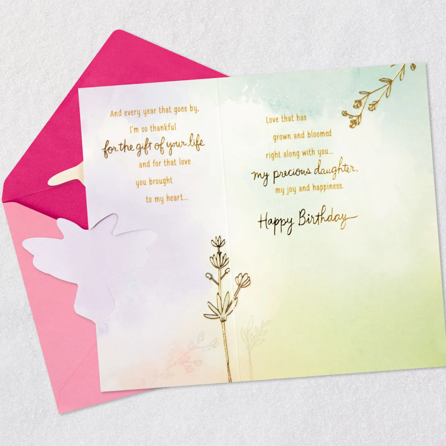 You've Brightened My World Birthday Card for Daughter