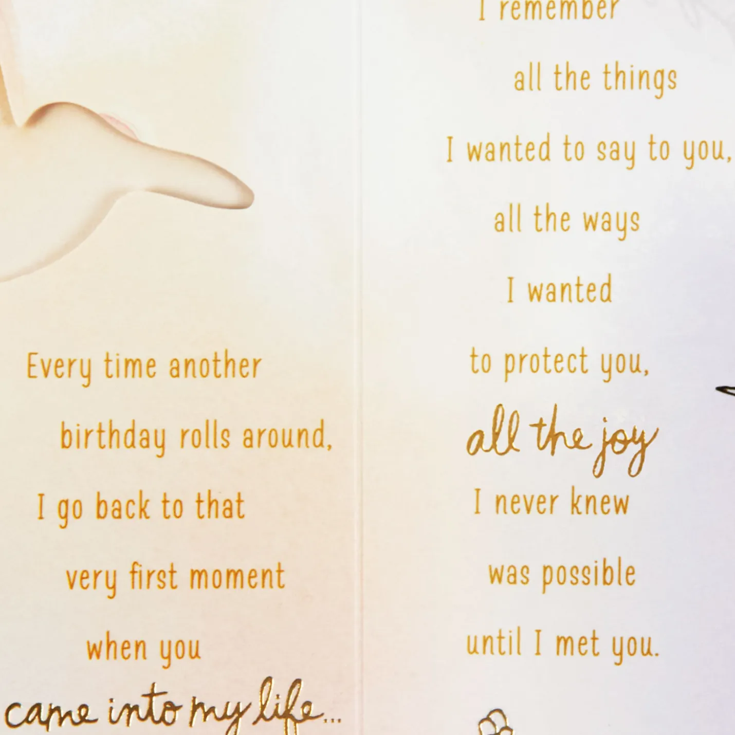 You've Brightened My World Birthday Card for Daughter
