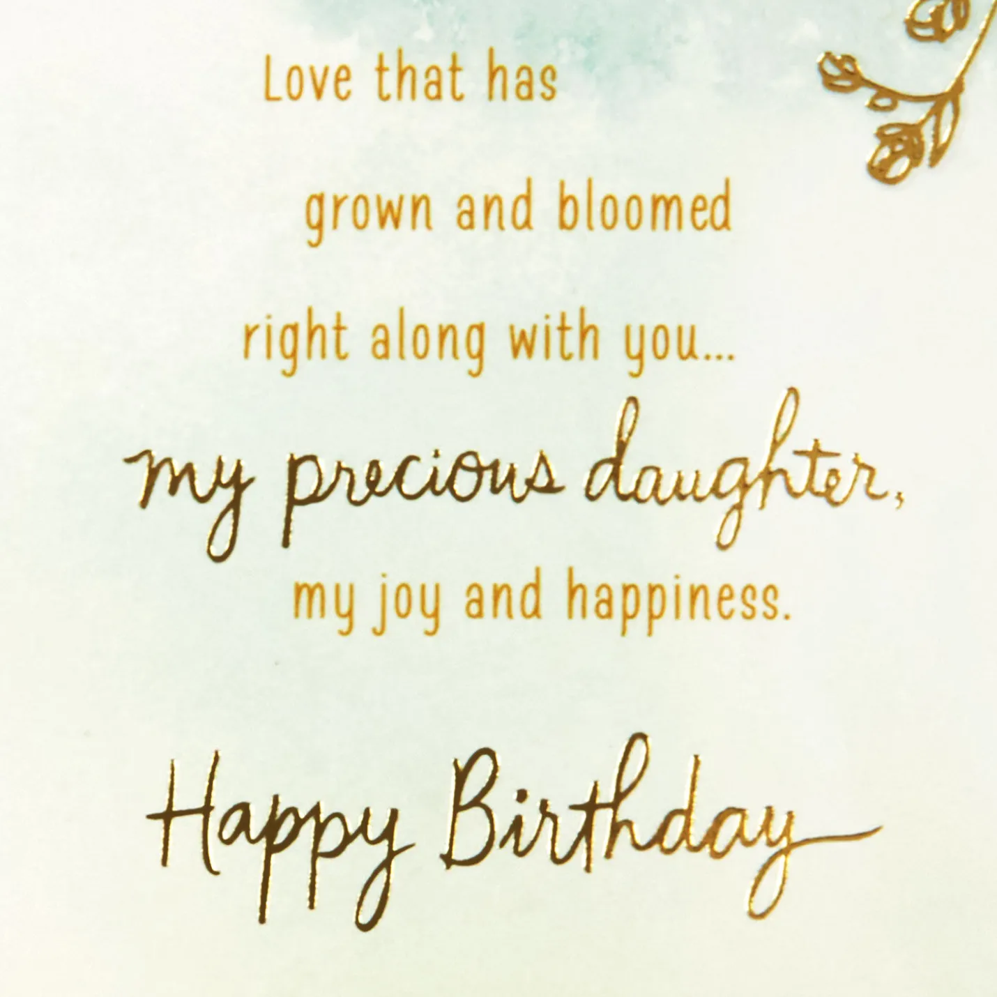 You've Brightened My World Birthday Card for Daughter