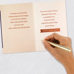 You've Come into Your Own Birthday Card for Son
