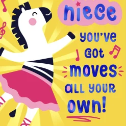 You've Got Moves Birthday Card for Niece