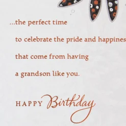 You've Grown Into a Caring Man Birthday Card for Grandson