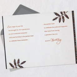You've Grown Into a Caring Man Birthday Card for Grandson
