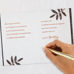 You've Grown Into a Caring Man Birthday Card for Grandson