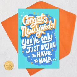 You've Only Just Begun Funny Wedding Card