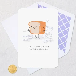 You've Really Risen to the Occasion Blank Congratulations Card