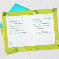 You Wear Your Years Well 60th Birthday Card