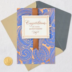 You Worked Hard for This Achievement Congratulations Card
