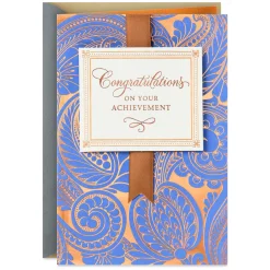 You Worked Hard for This Achievement Congratulations Card