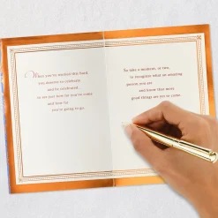 You Worked Hard for This Achievement Congratulations Card