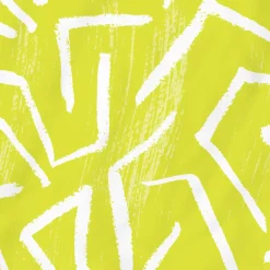 Zig-Zag Stripe on Yellow Dinner Napkins, Pack of 20