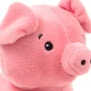 Zip-Along Pig Plush Toy