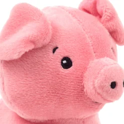 Zip-Along Pig Plush Toy