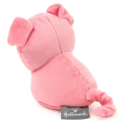 Zip-Along Pig Plush Toy