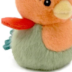 Zip-Along Rooster Plush Toy