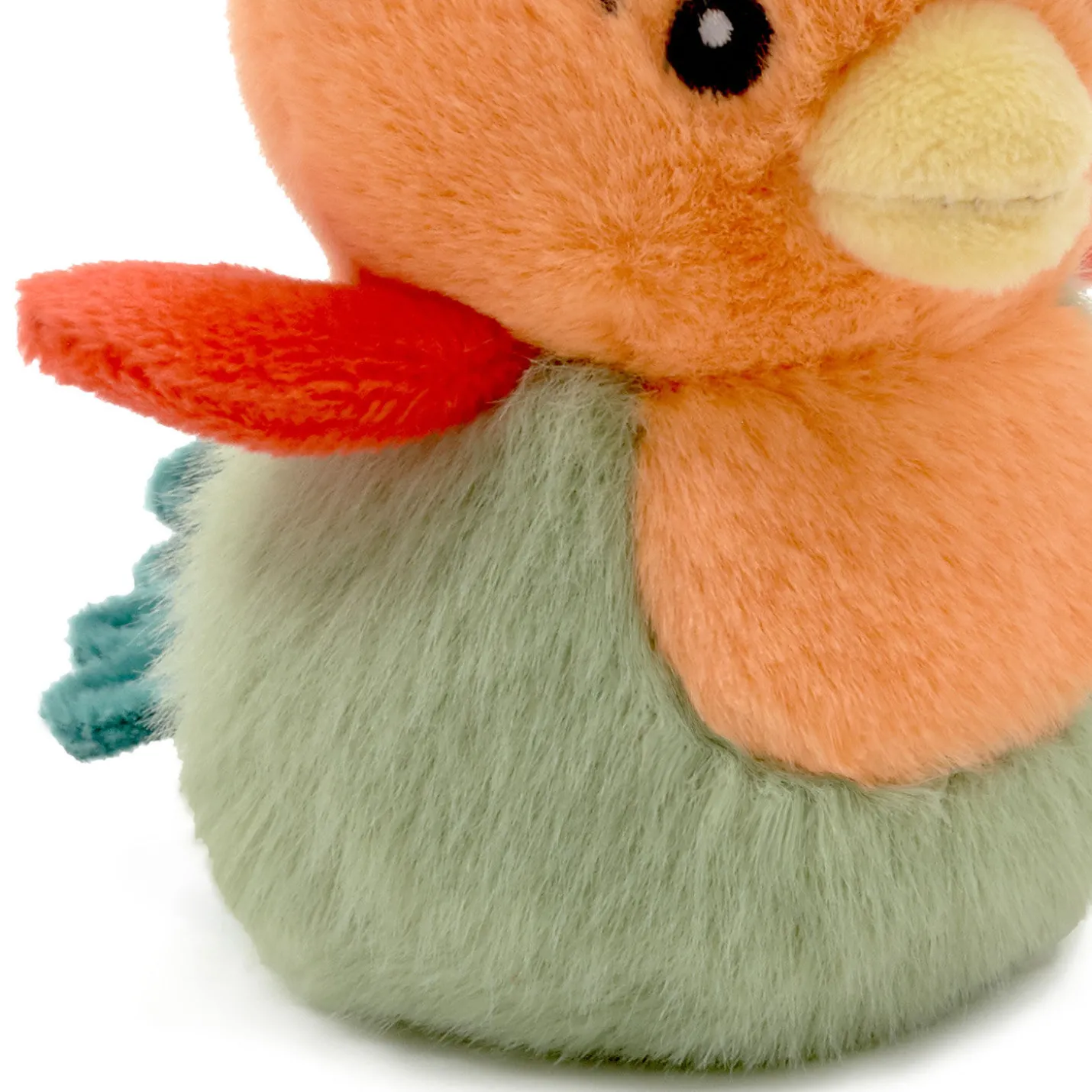 Zip-Along Rooster Plush Toy